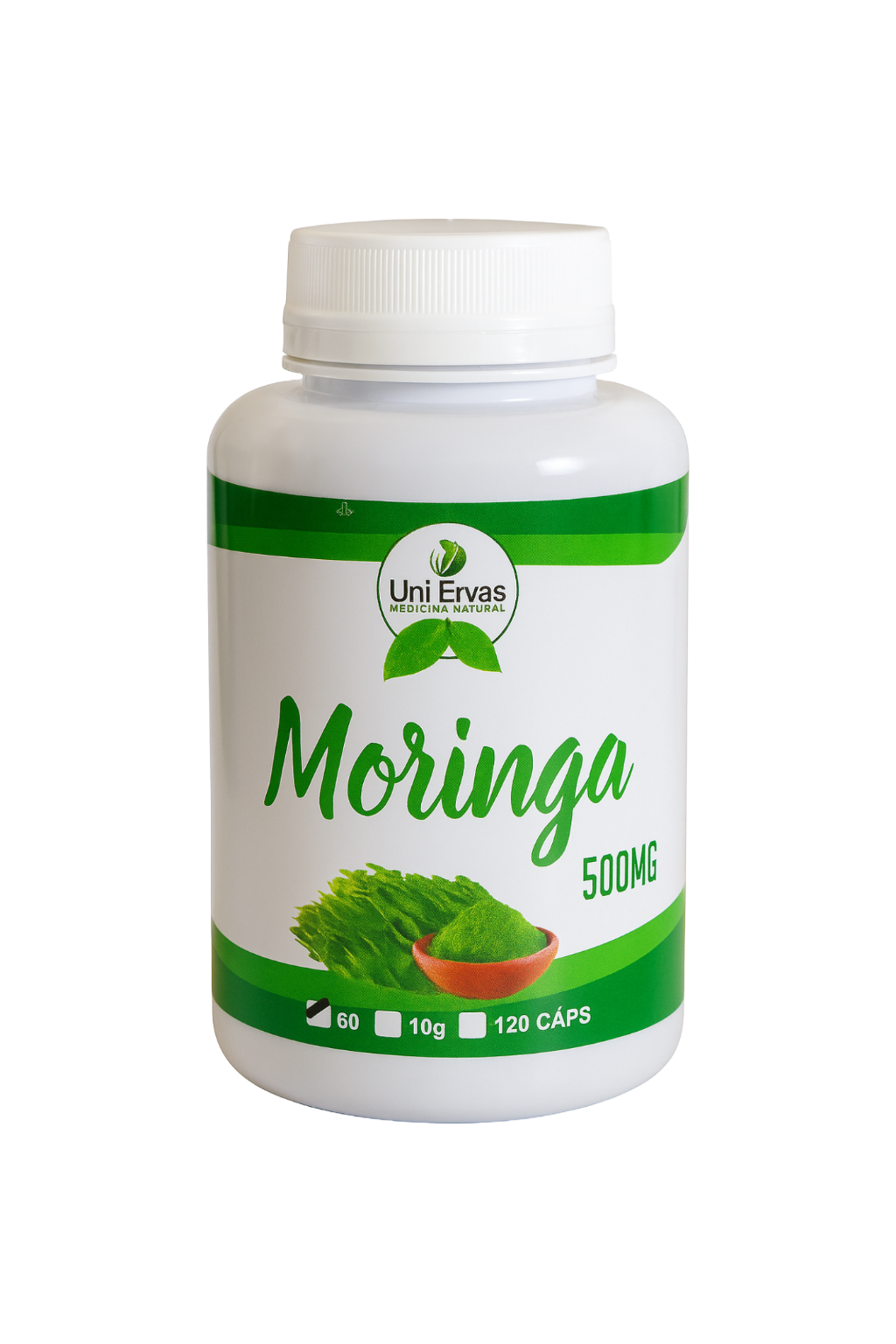 Moringa 120 Capsulas 500MG 100% puro